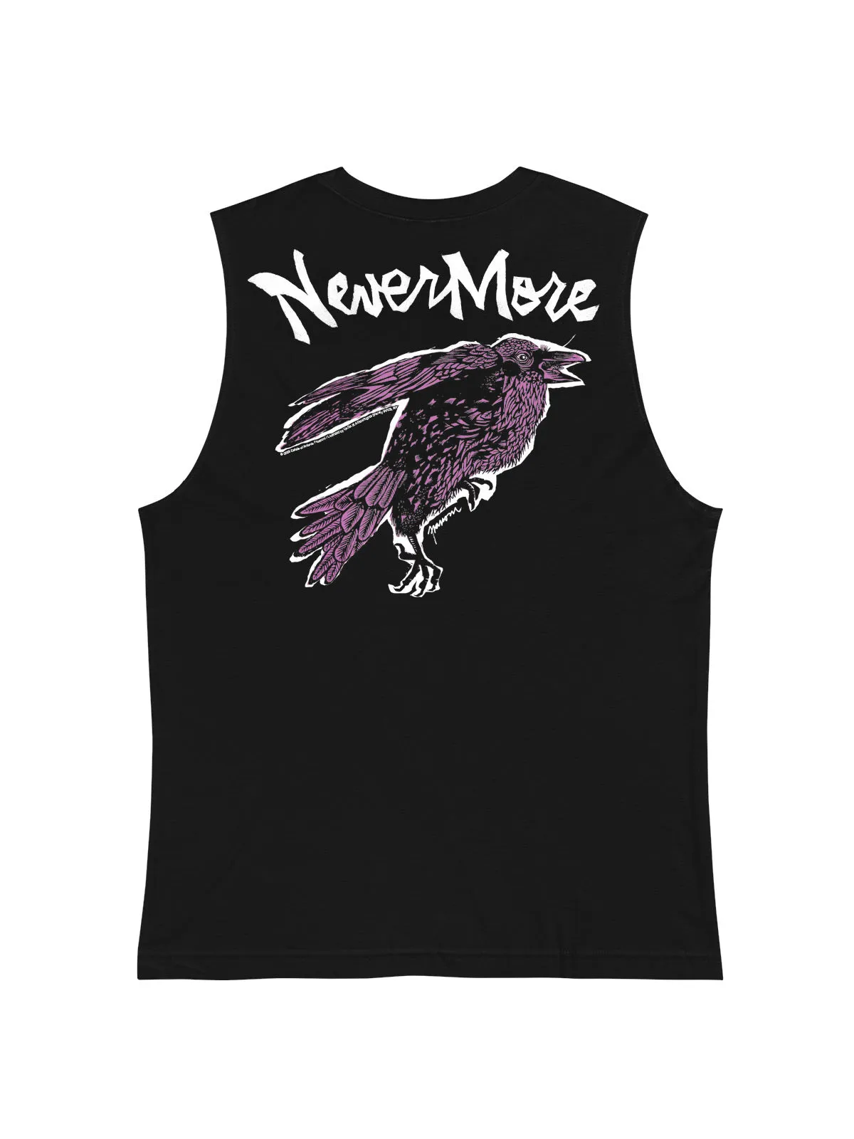 Edgar Allan Poe Nevermore Raven Unisex Tank Top (Print Shop)