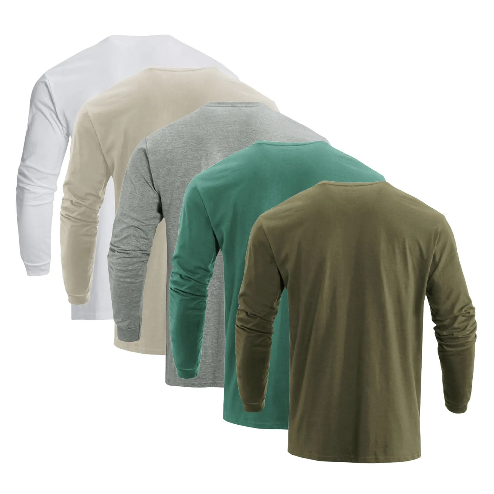 ESSENTIALS GRAPHIC LONG SLEEVE-5 PACKS