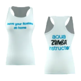 Floaties Aqua Zumba Instructor Racerback