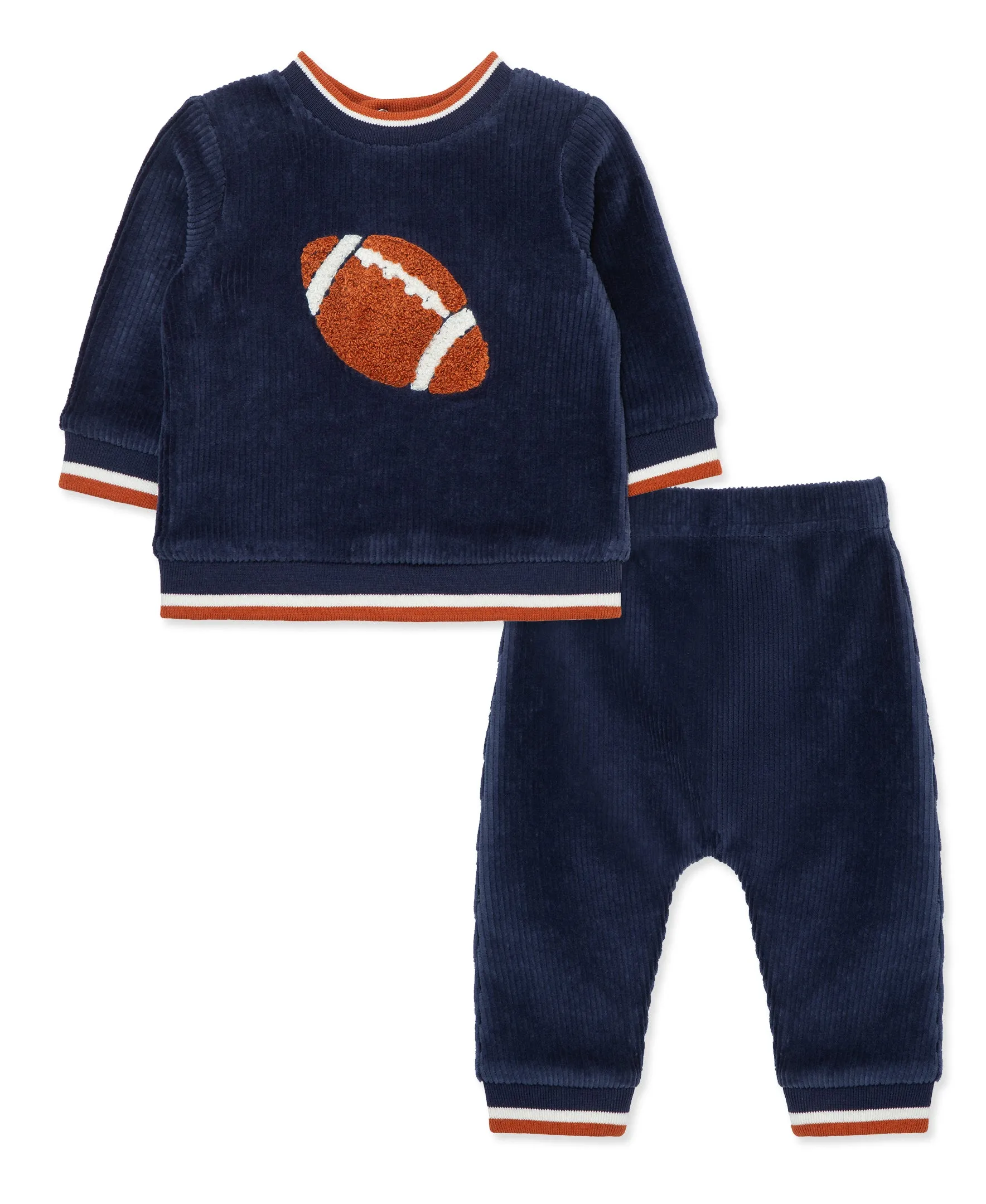 Football Star Velour Pant Set