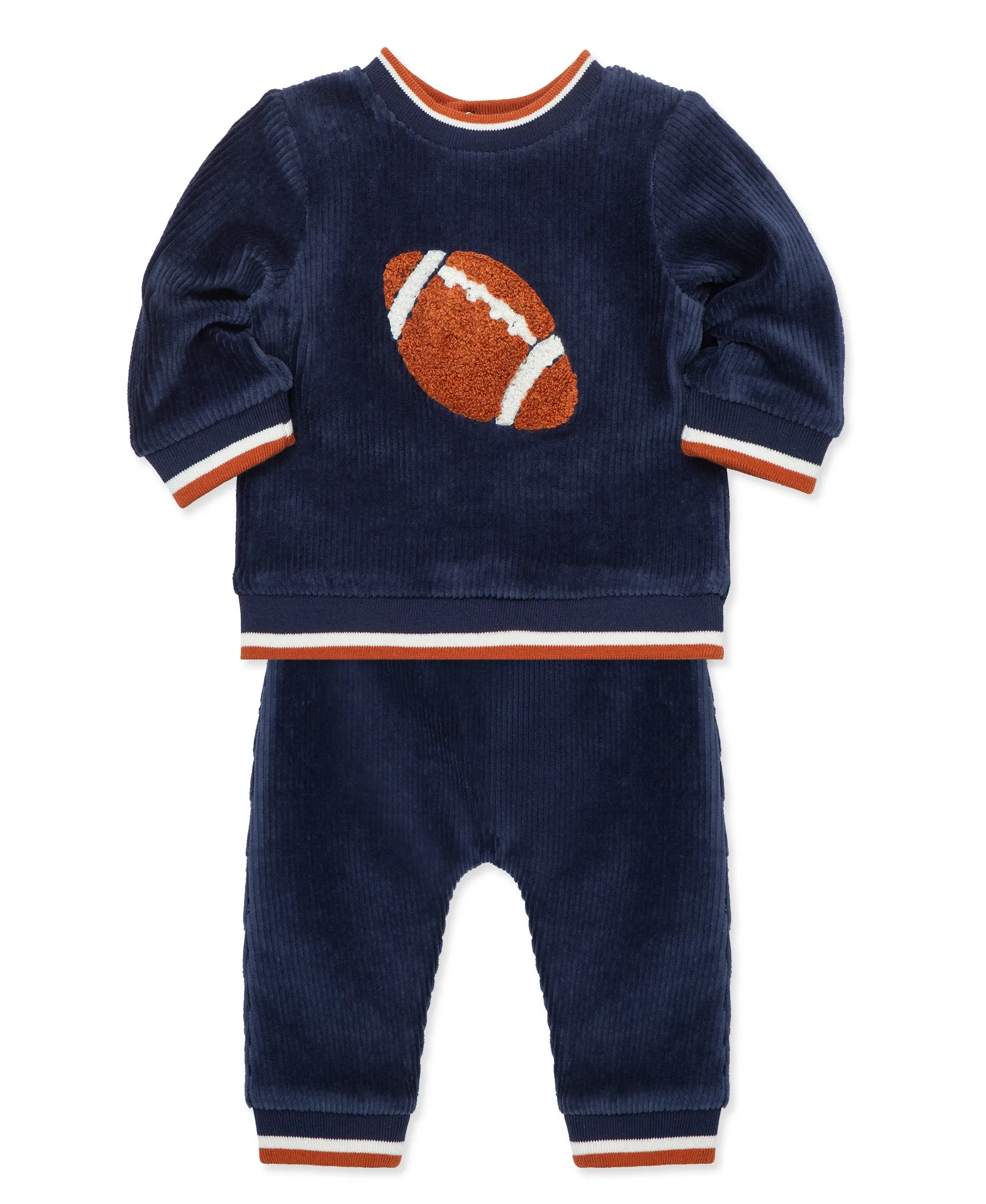 Football Star Velour Pant Set