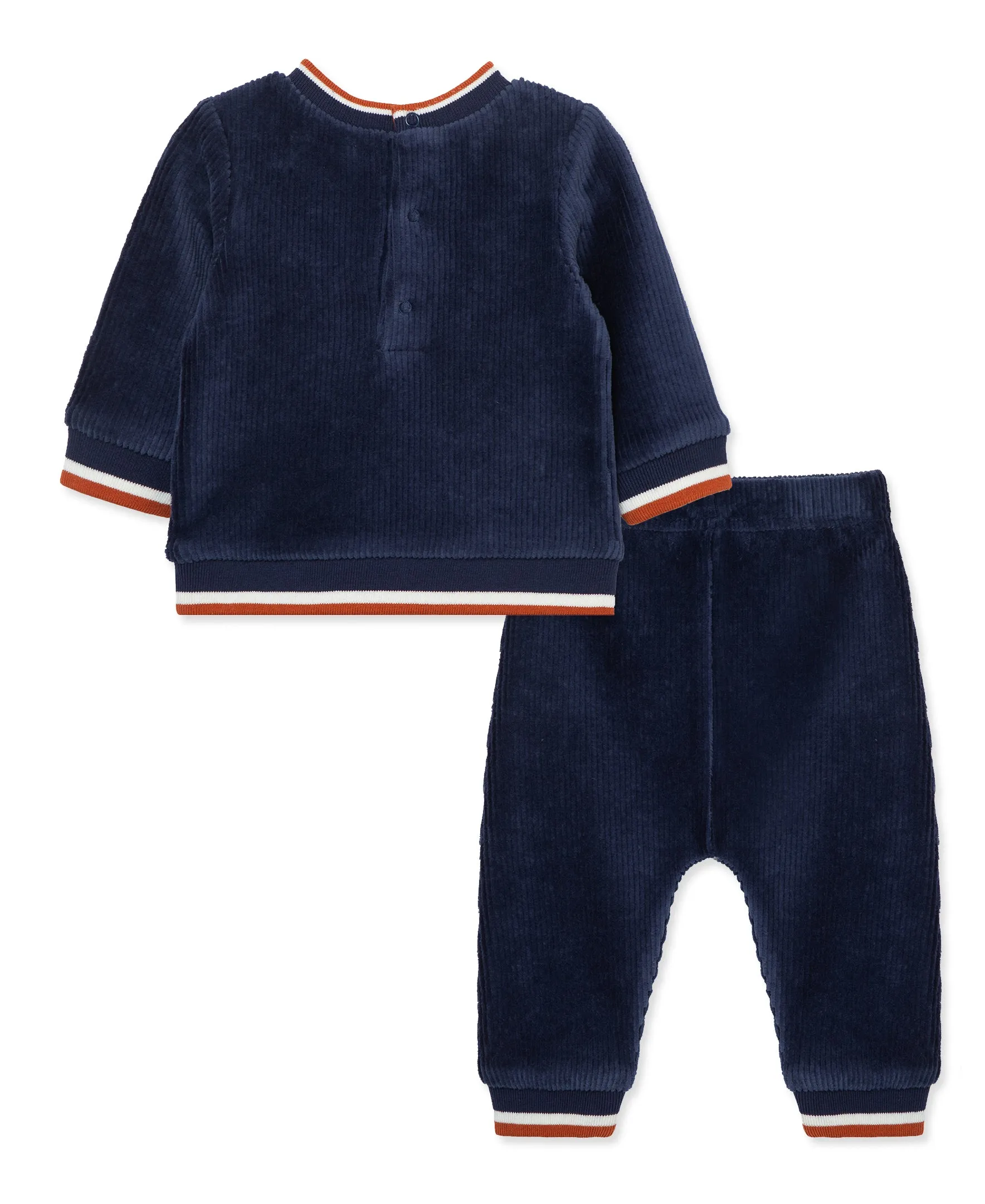 Football Star Velour Pant Set