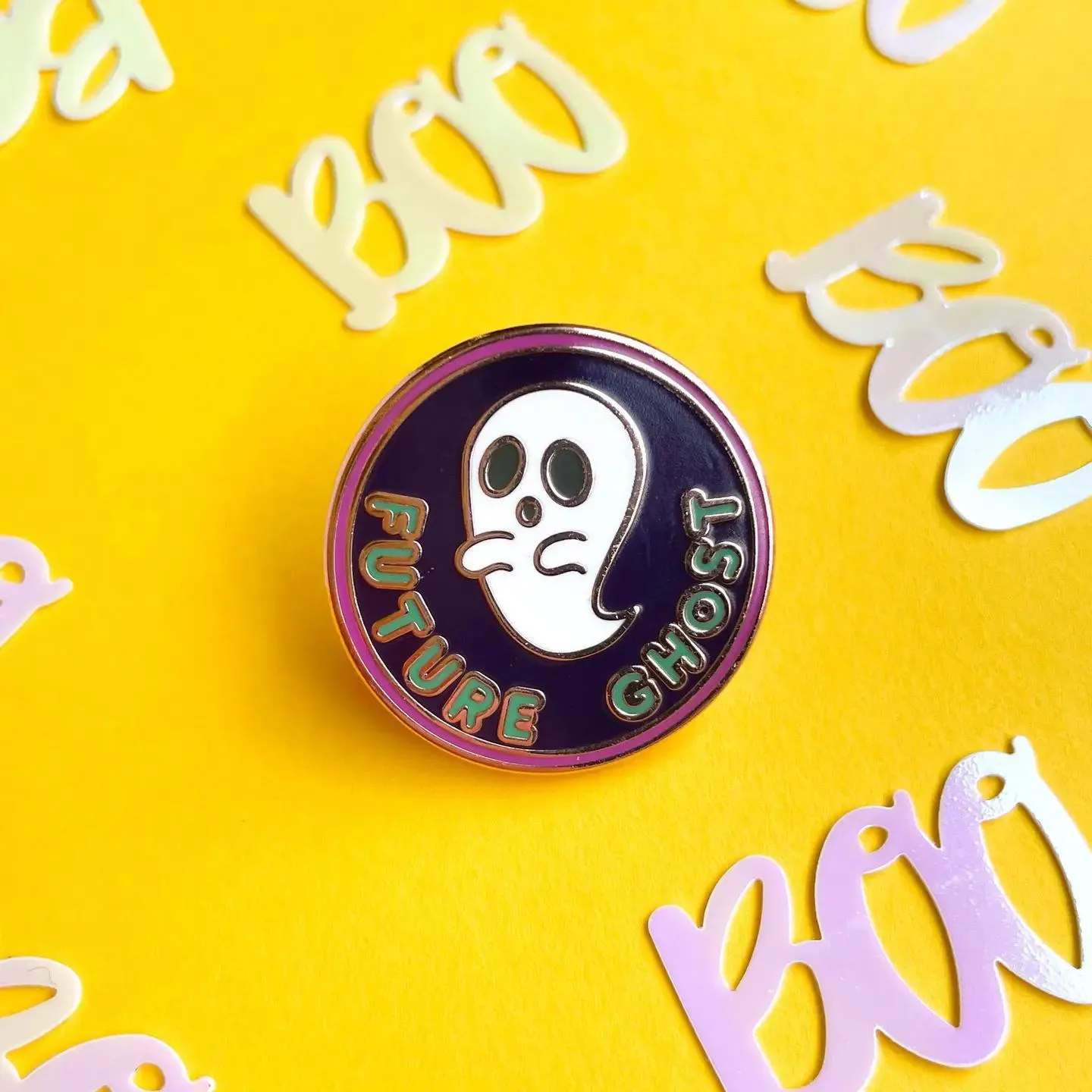 Future Ghost - Enamel Pin