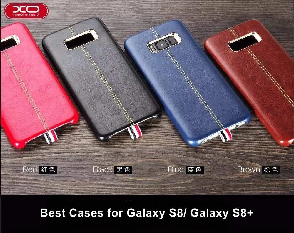 Galaxy S8 Plus Original PU Leather Business Case