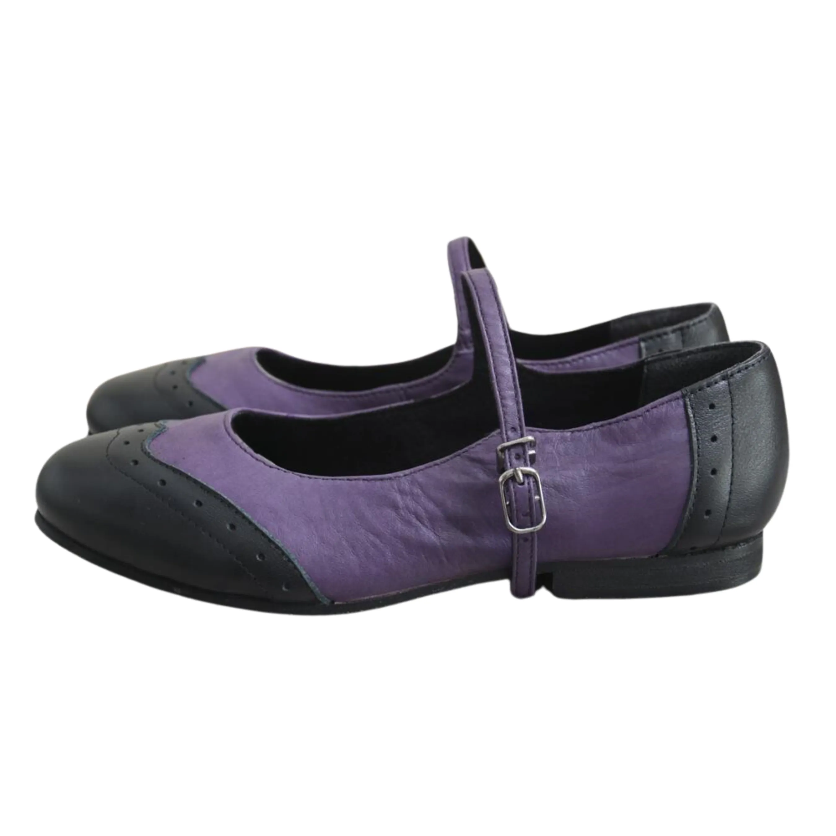 Gatsby Lady Buckle Suede Sole Adult - Outlet