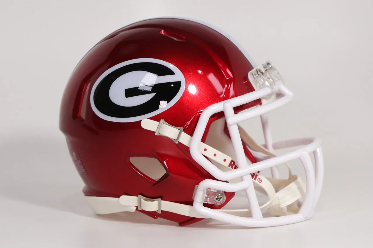 Georgia Bulldogs Riddell Speed Mini Helmet - Flash Scratch & Dent