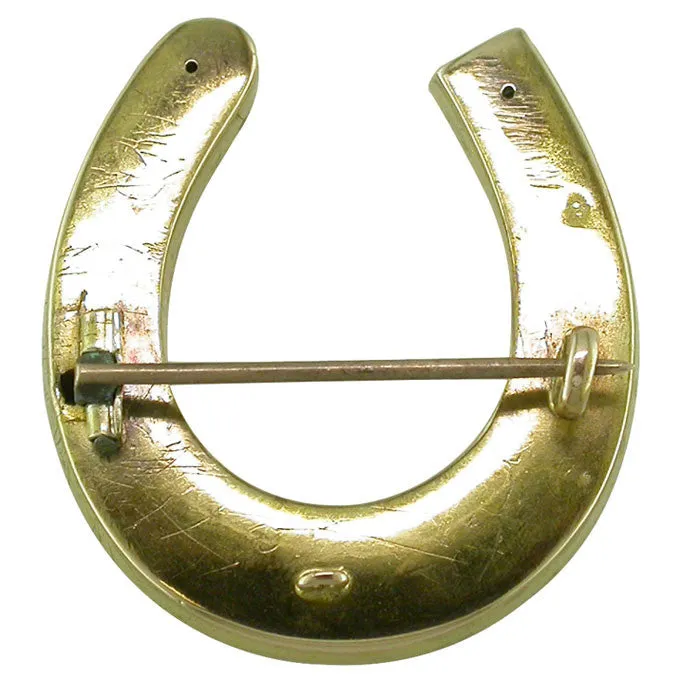 Horse Shoe Brooch