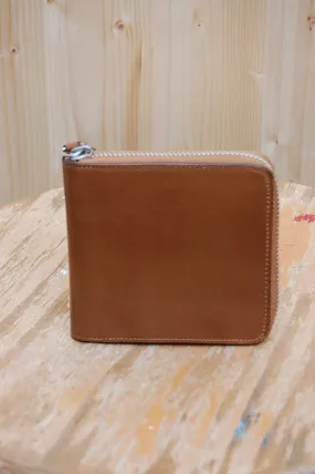 Il Bussetto Zipped Wallet Camel