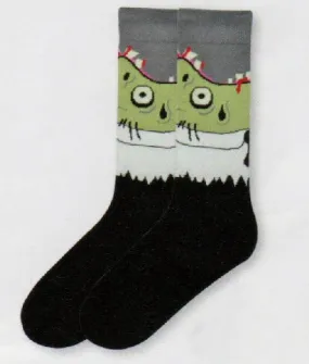 K Bell Zombie Men Socks