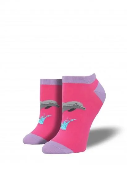 Ladies Bottlenose On The Toes Ped Socks