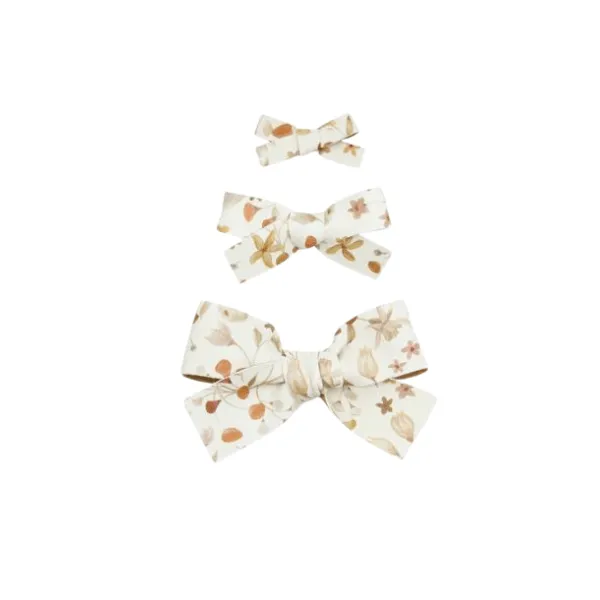 Lou Lou & Company Leather Bow Clip- Single Large