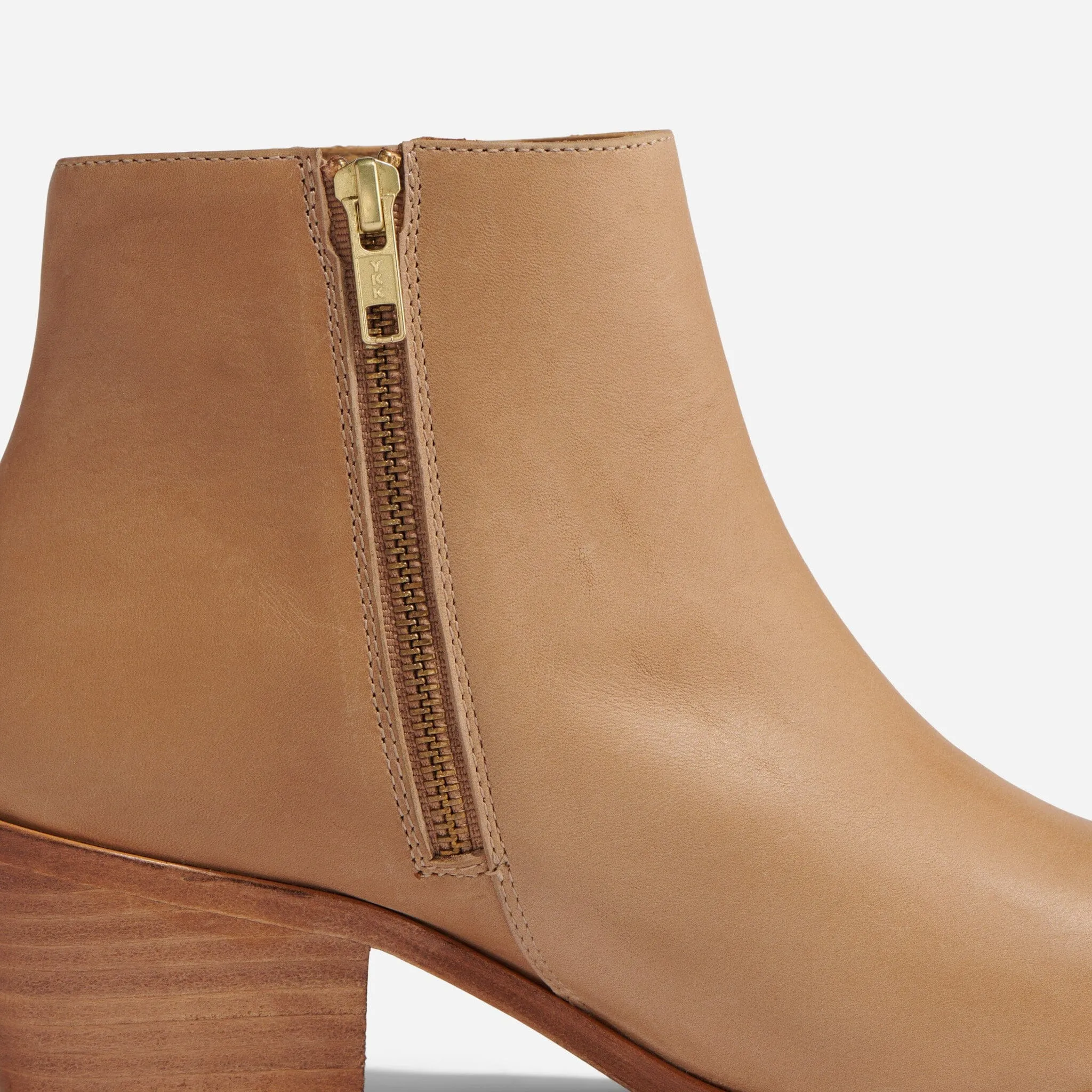 Marisa Inside Zip Boot Almond