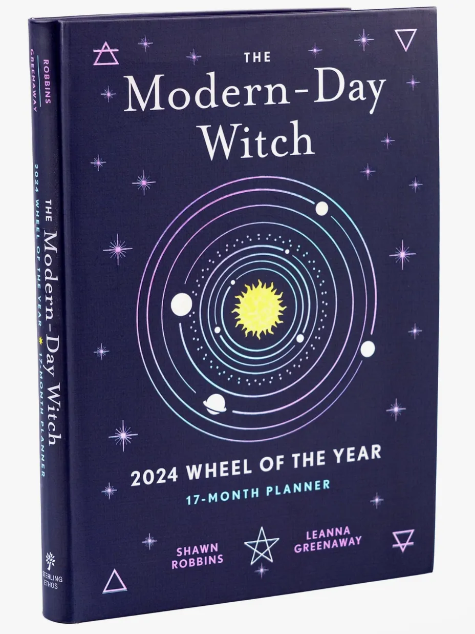 Modern-Day Witch 2024 Wheel of the Year 17-Month Planner