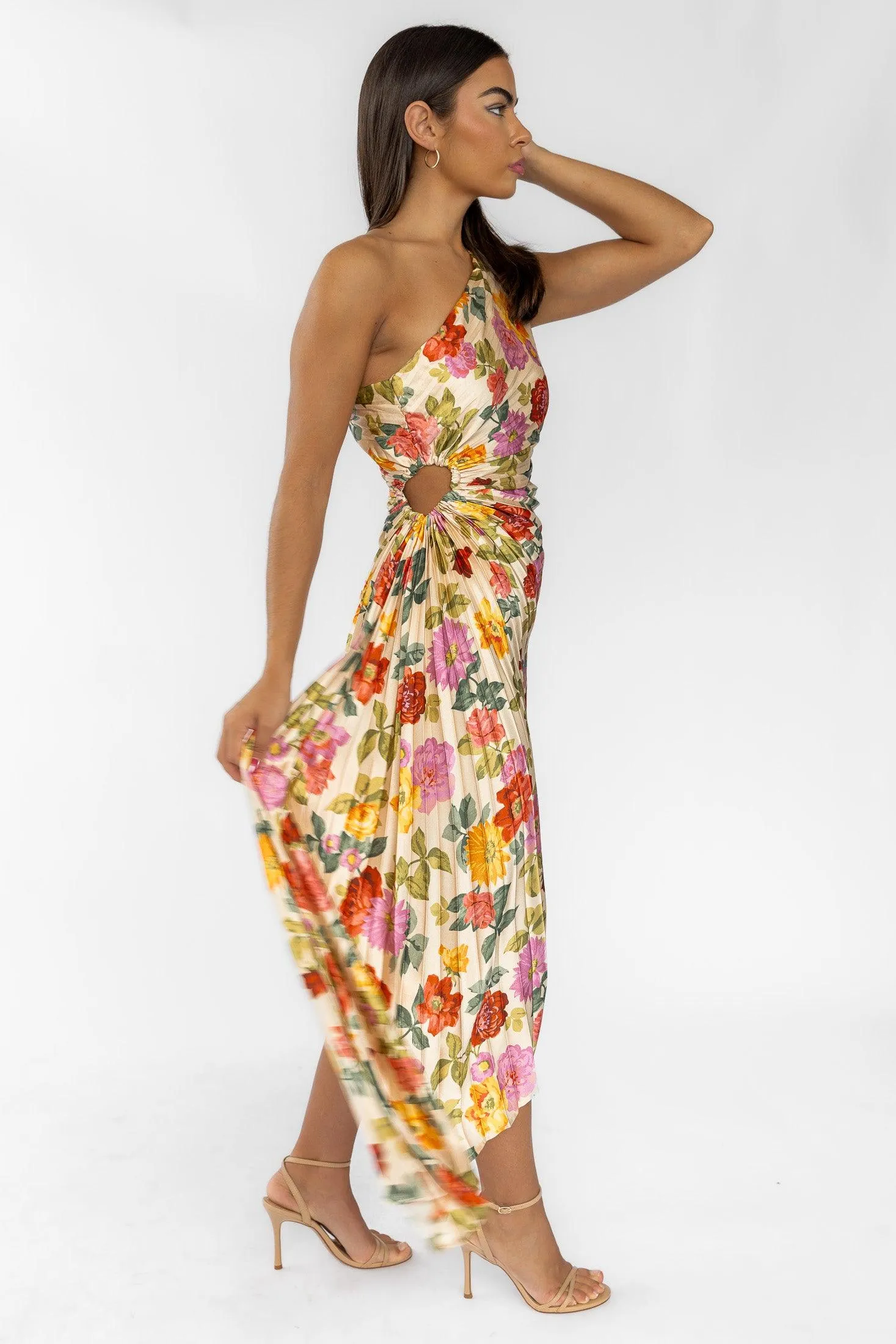 Monroe Garden Floral Maxi Dress