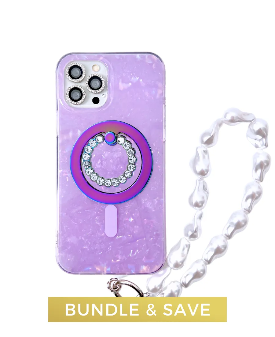 Mother of Pearl Set in Purple