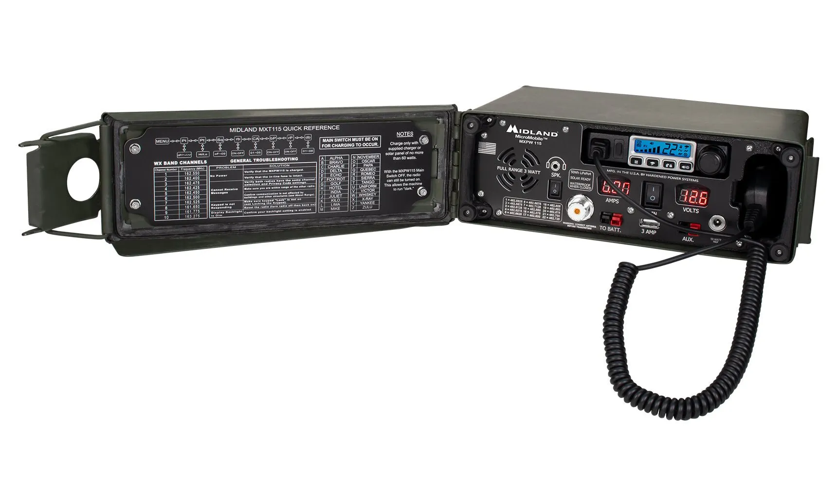 MXPW115 - Ammo Can Base Station for MXT115