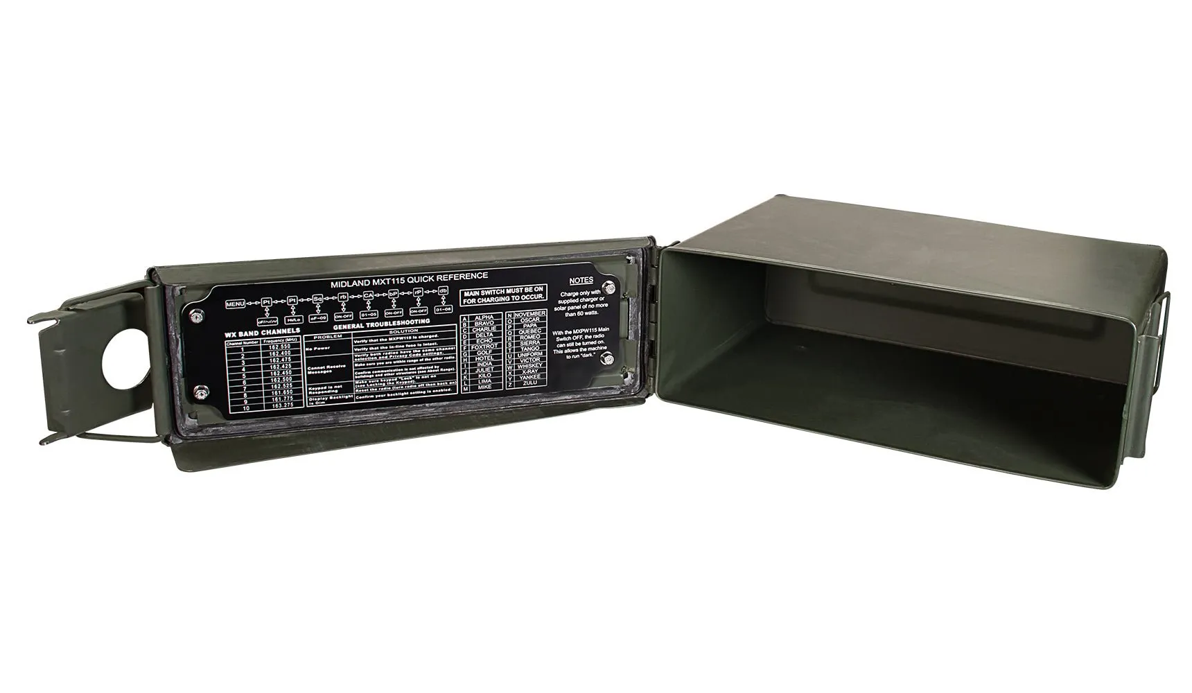 MXPW115 - Ammo Can Base Station for MXT115