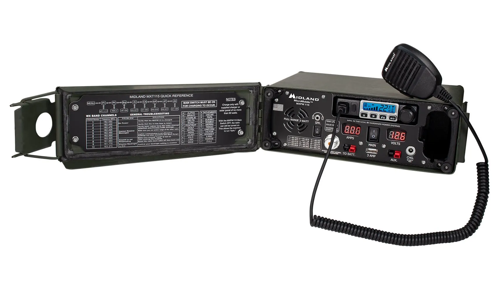 MXPW115 - Ammo Can Base Station for MXT115