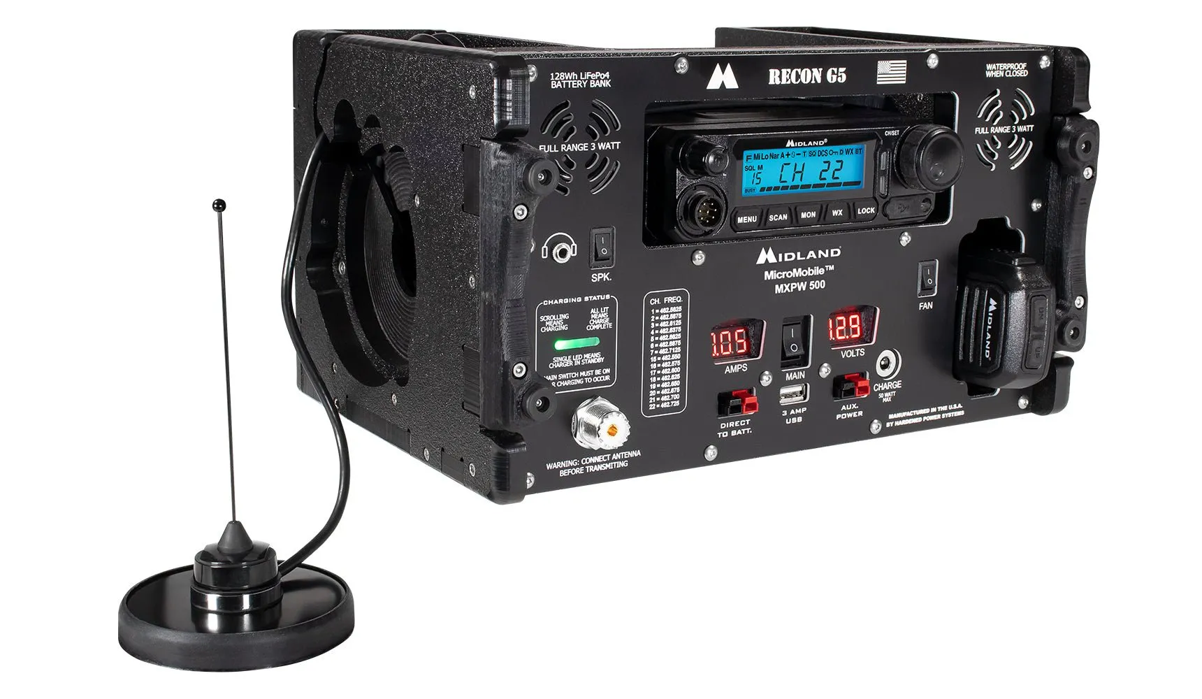 MXPW500  - Ammo Can Base Station for MXT500