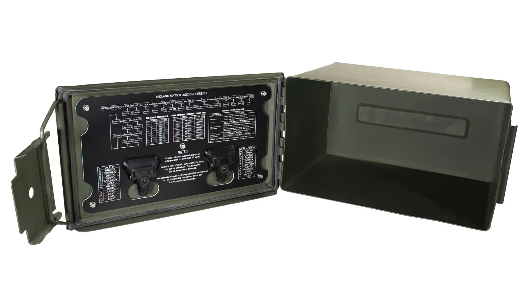 MXPW500  - Ammo Can Base Station for MXT500