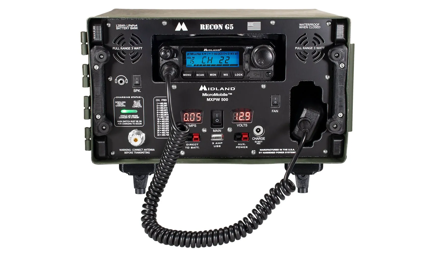 MXPW500  - Ammo Can Base Station for MXT500