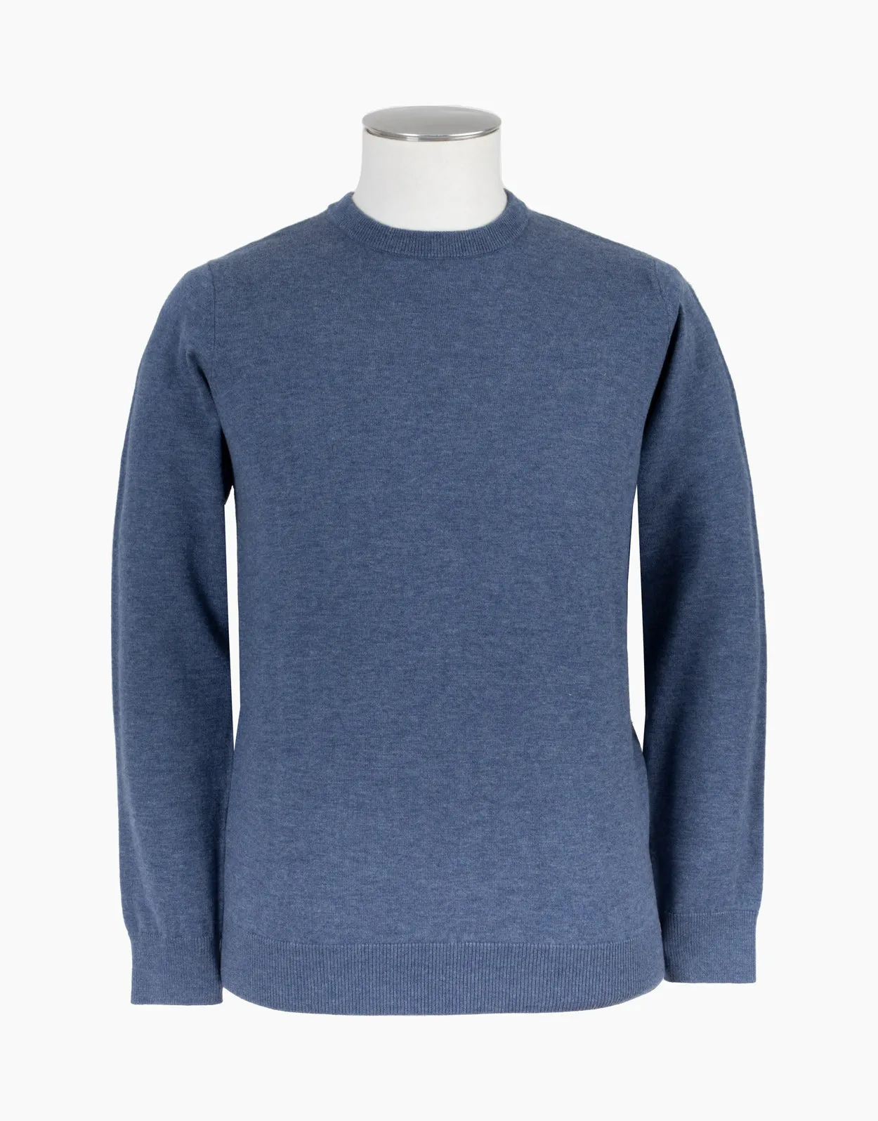 Naseby Blue Crew Neck Jersey