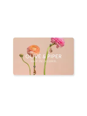 O&P E-Gift Card