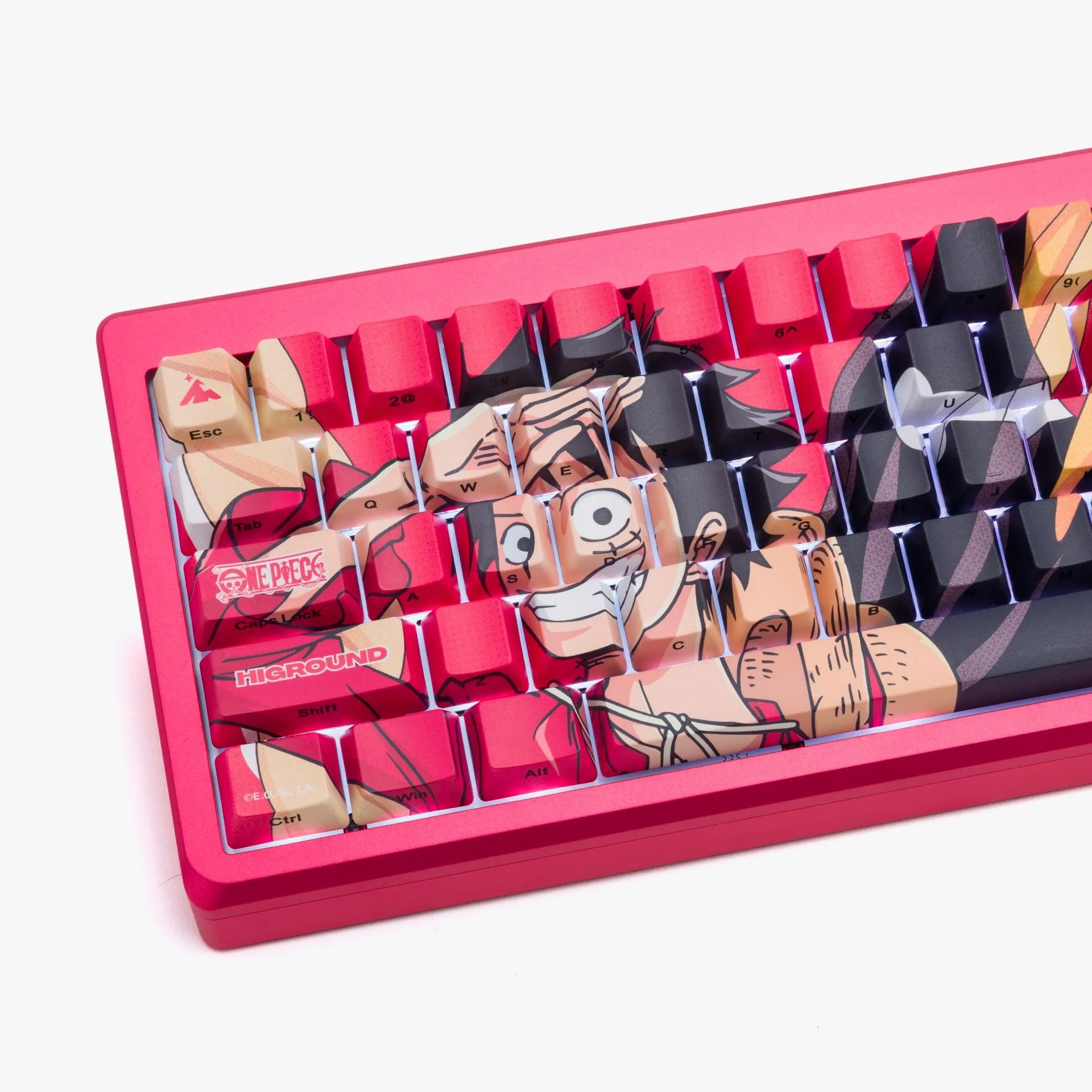 One Piece x HG Summit 65 Keyboard - Luffy