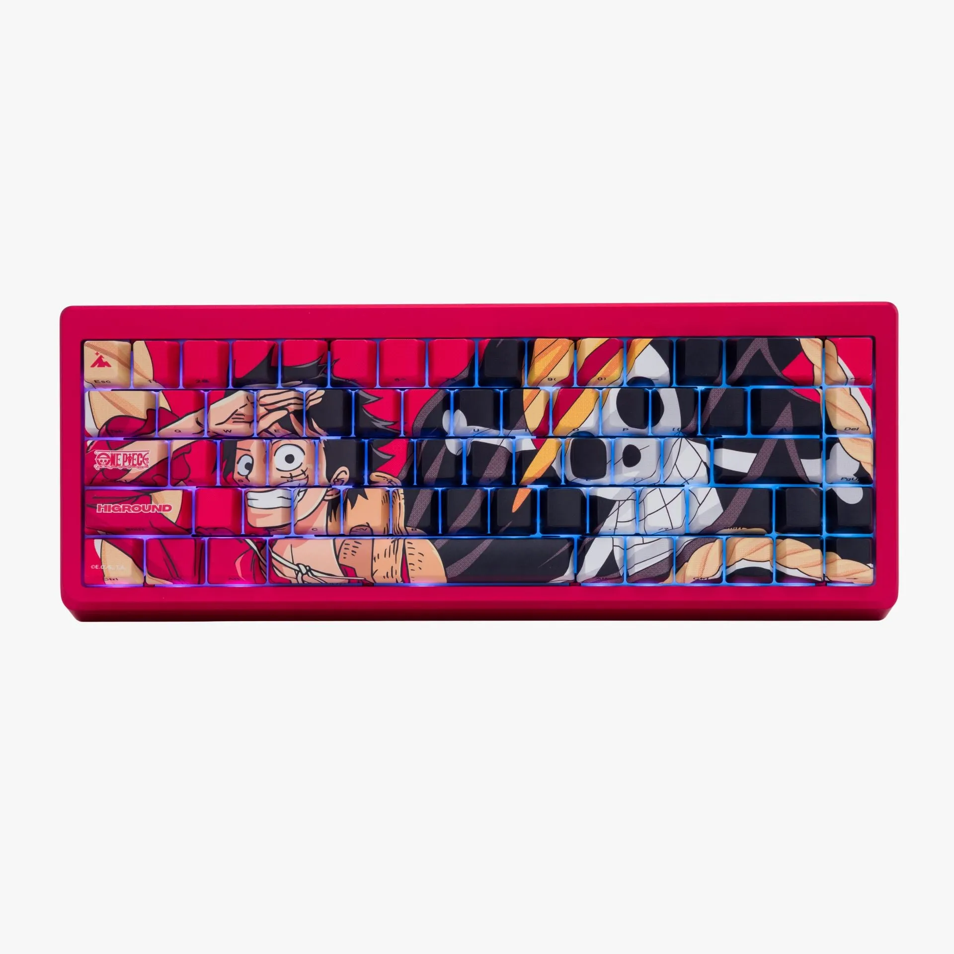 One Piece x HG Summit 65 Keyboard - Luffy