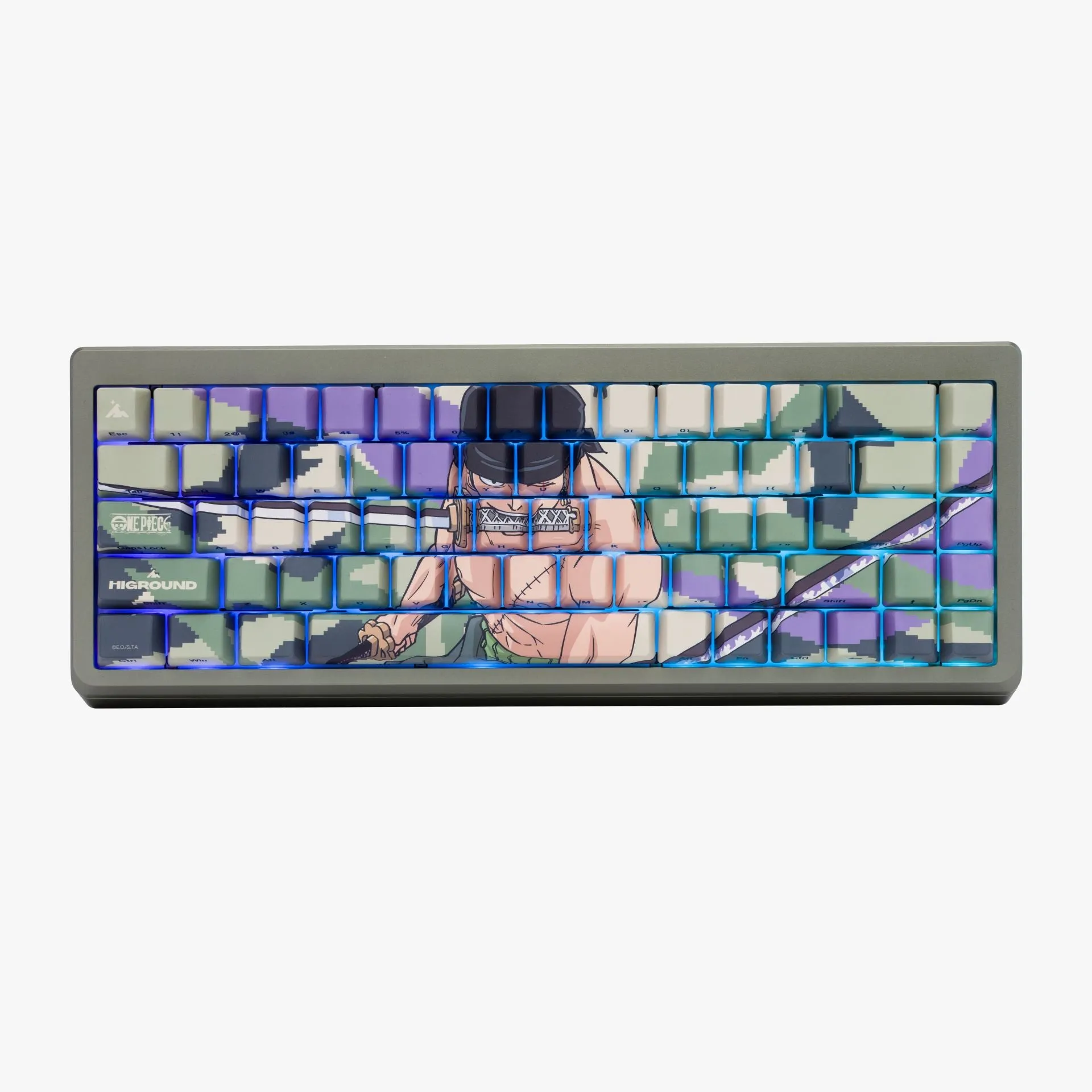 One Piece x HG Summit 65 Keyboard - Zoro