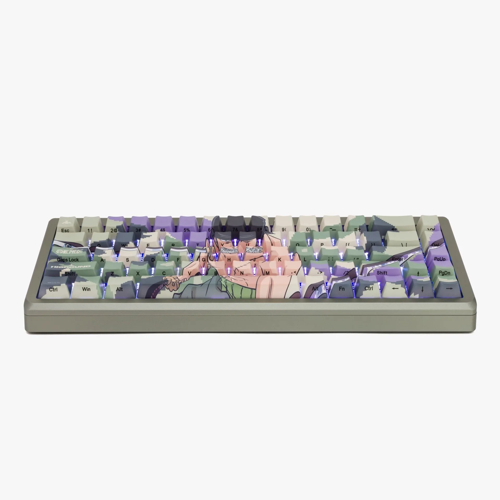 One Piece x HG Summit 65 Keyboard - Zoro