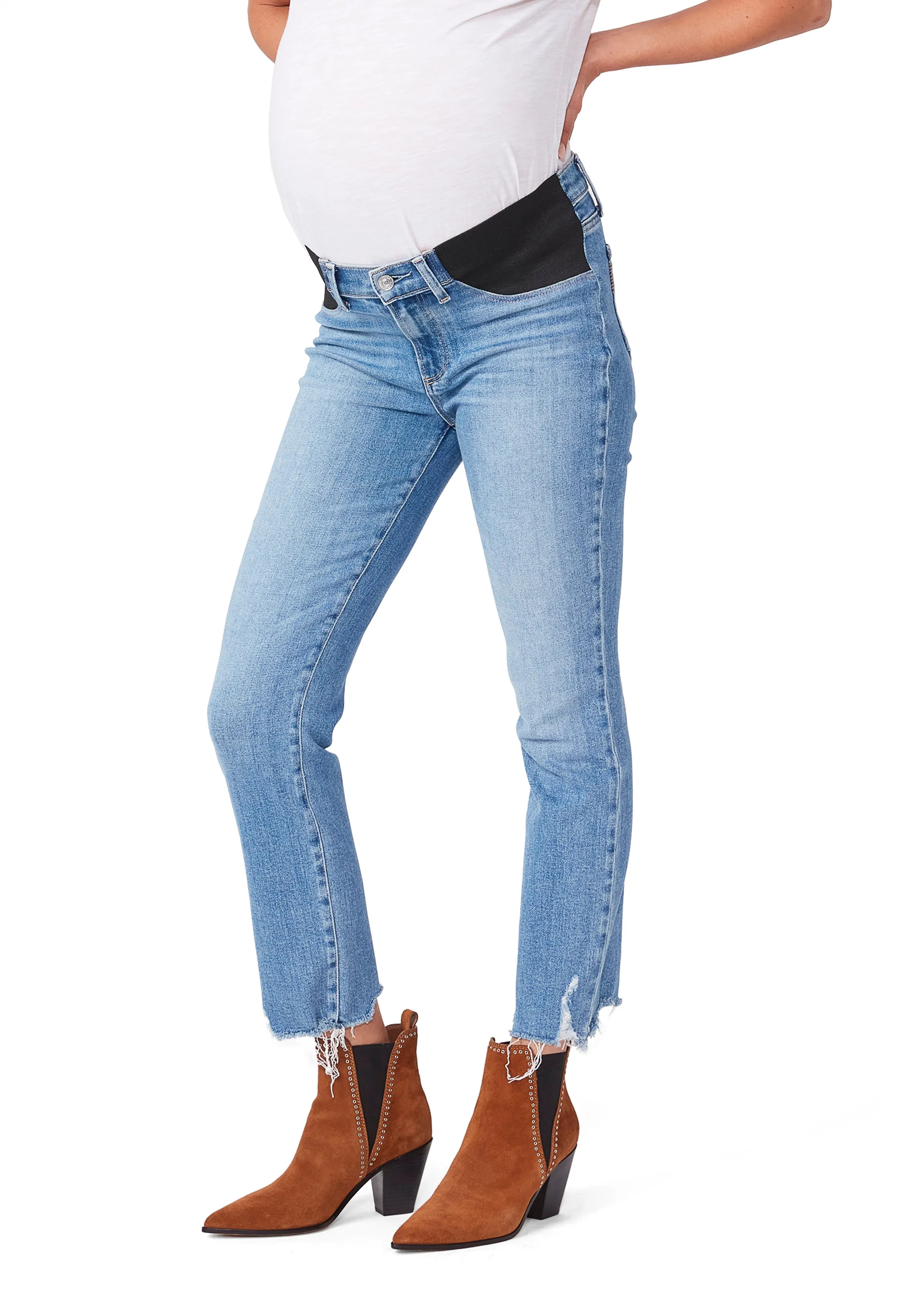 Paige Cindy Boyfriend Maternity Jeans