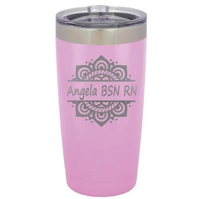 Personalized 20 ounce Nurse Tumbler