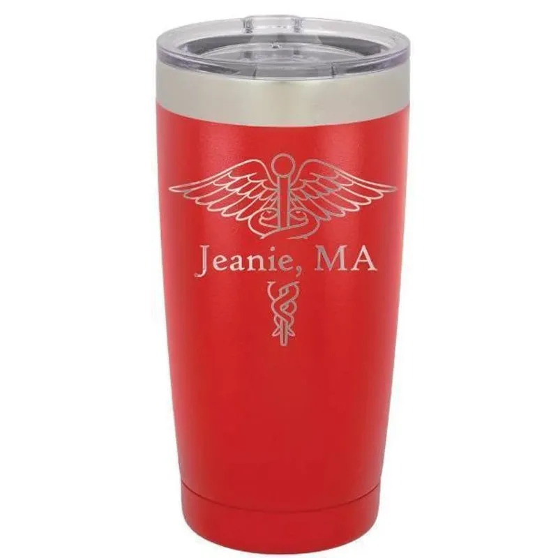 Personalized 20 ounce Nurse Tumbler