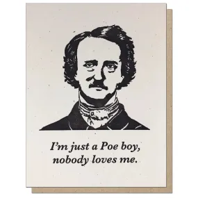 Poe Boy Card