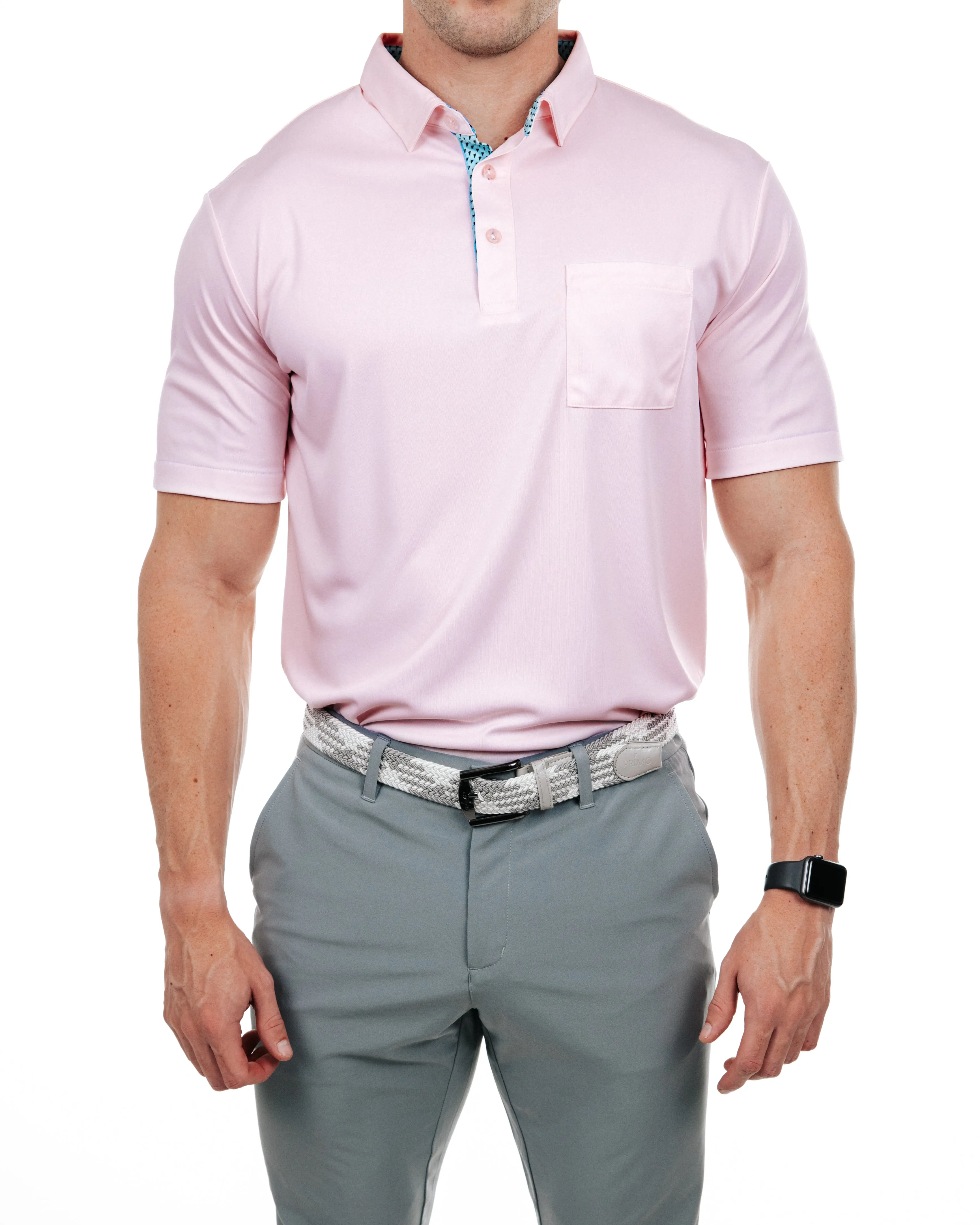 Primo Classic Polo - Pastel Pink