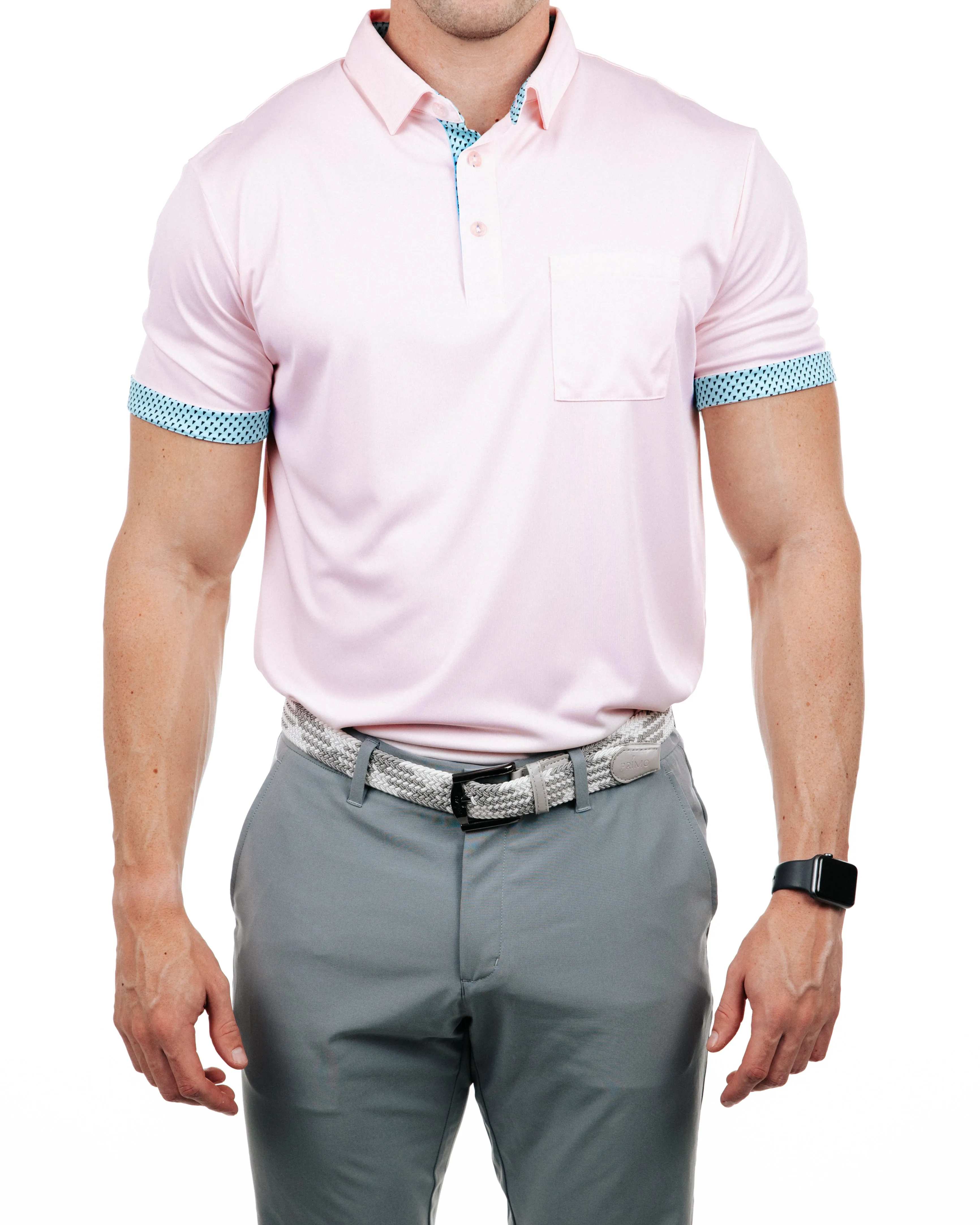 Primo Classic Polo - Pastel Pink