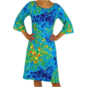 Radiant Cosmic Colors Curie Dress