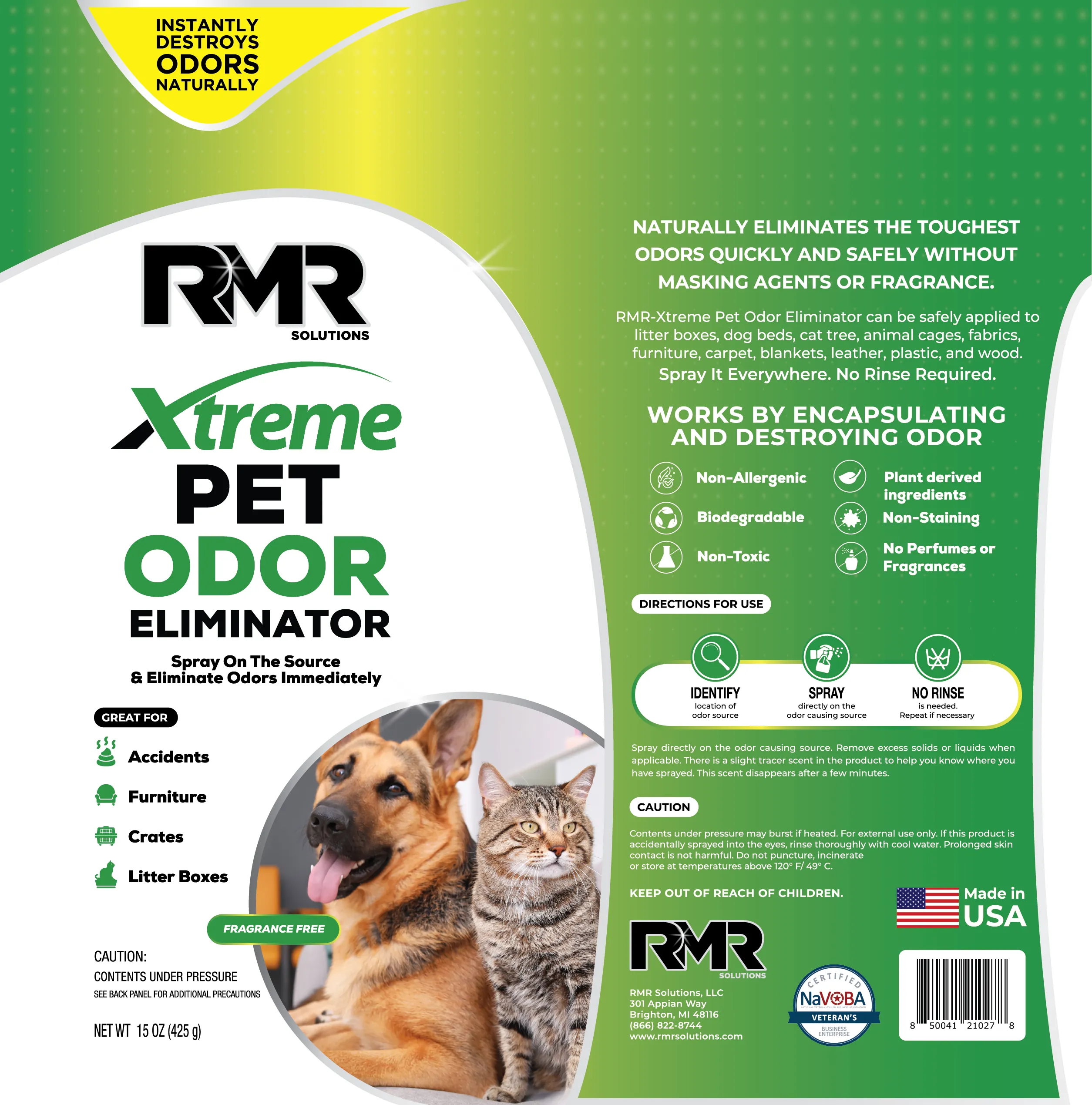 RMR Xtreme Pet Odor Eliminator