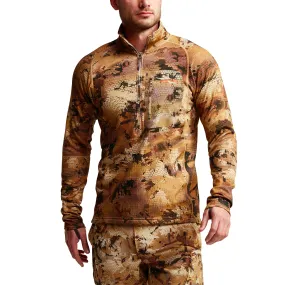 Sitka Grinder Half Zip Optifade Waterfowl Marsh