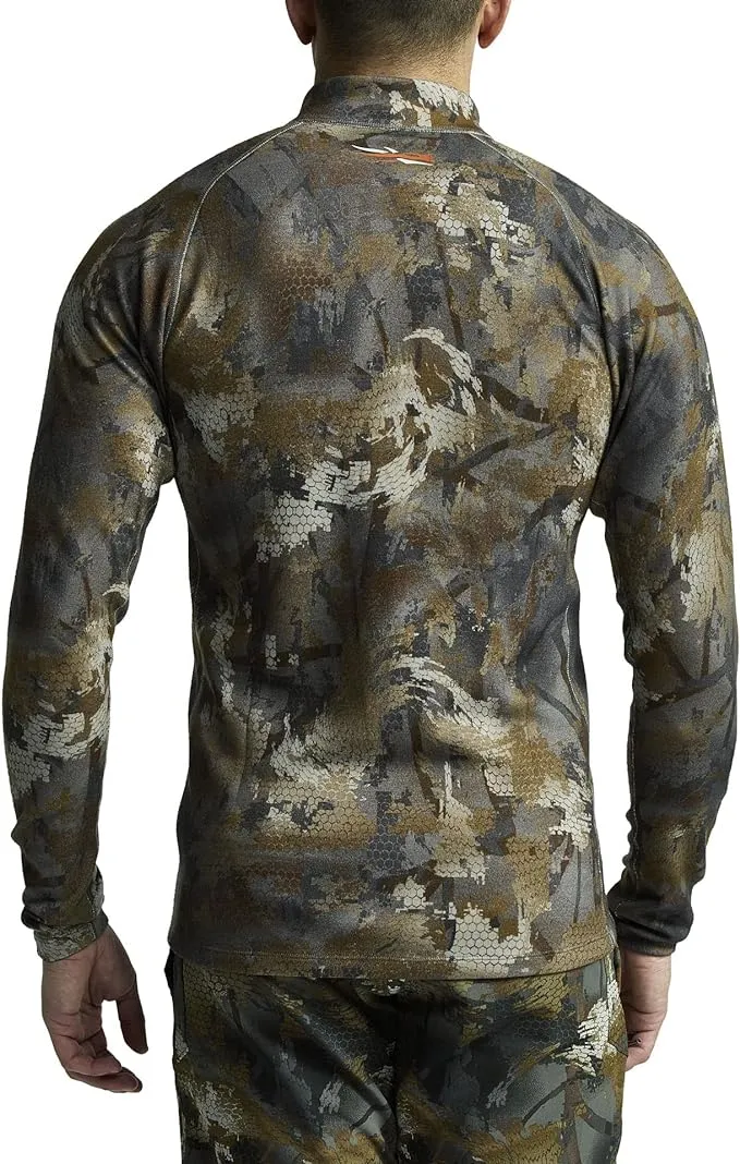 Sitka Merino Heavyweight Half-Zip Optifade Timber