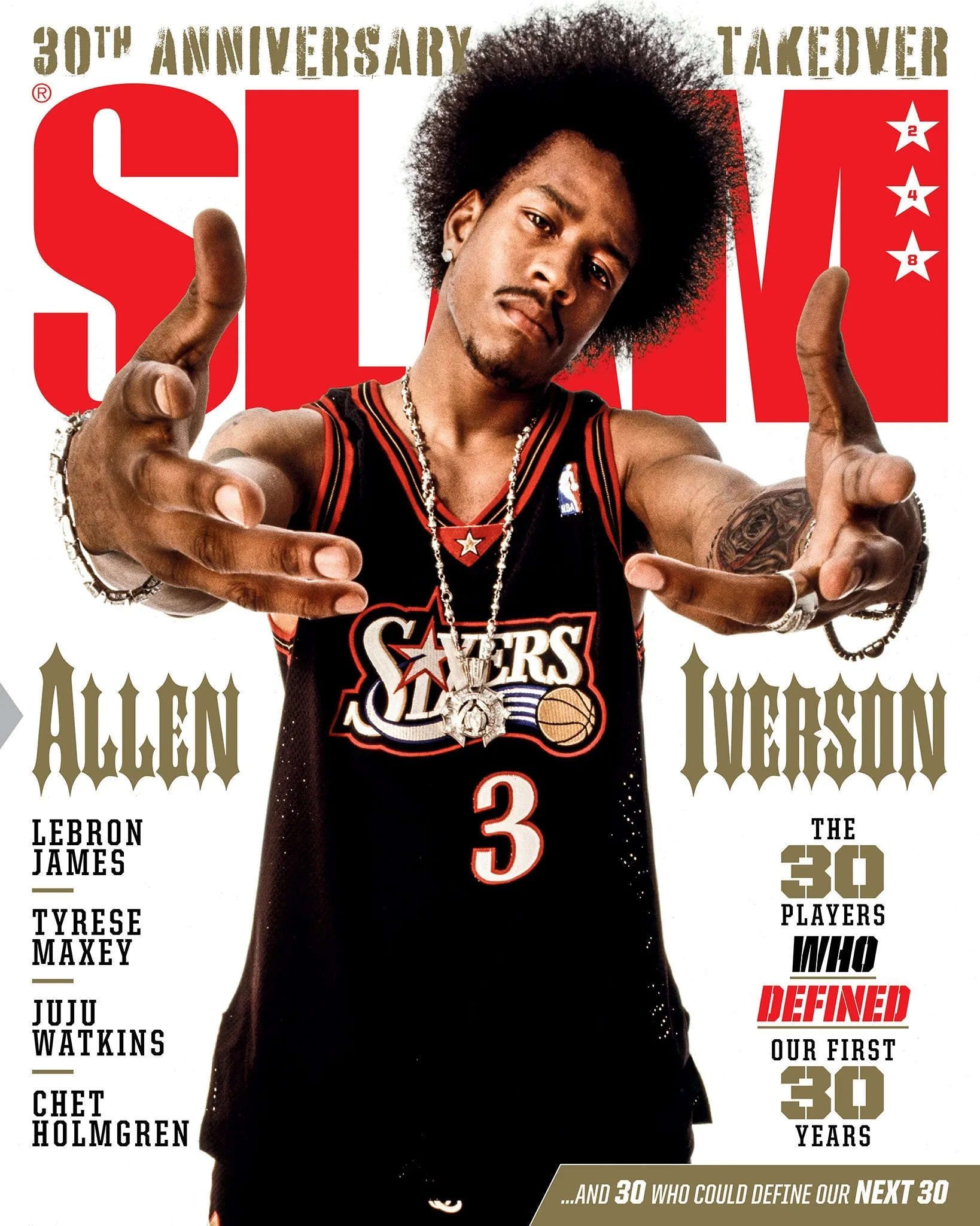 SLAM 248: Allen Iverson (Cover 1 of 4)