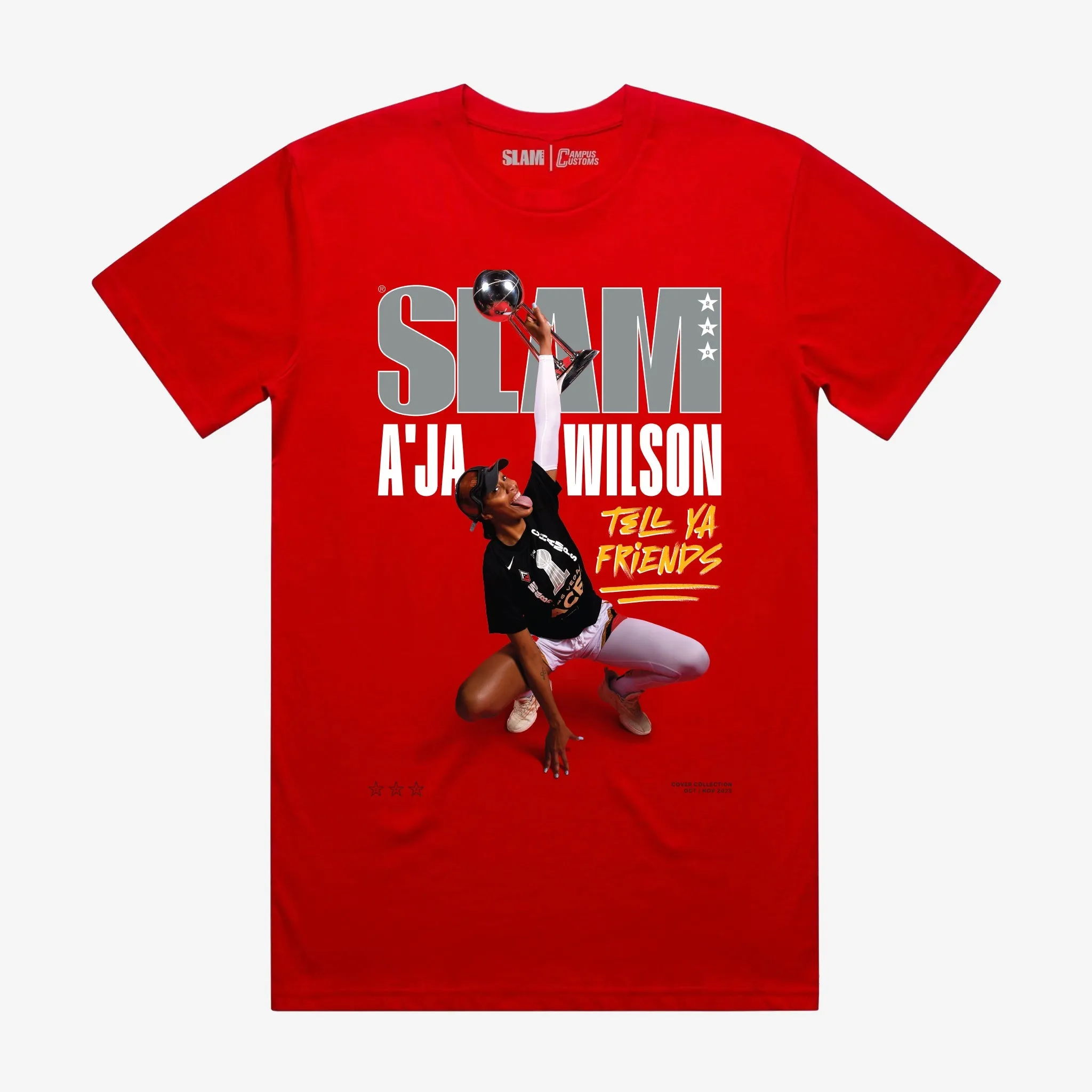 SLAM Cover Tee - A'ja Wilson (SLAM 240)