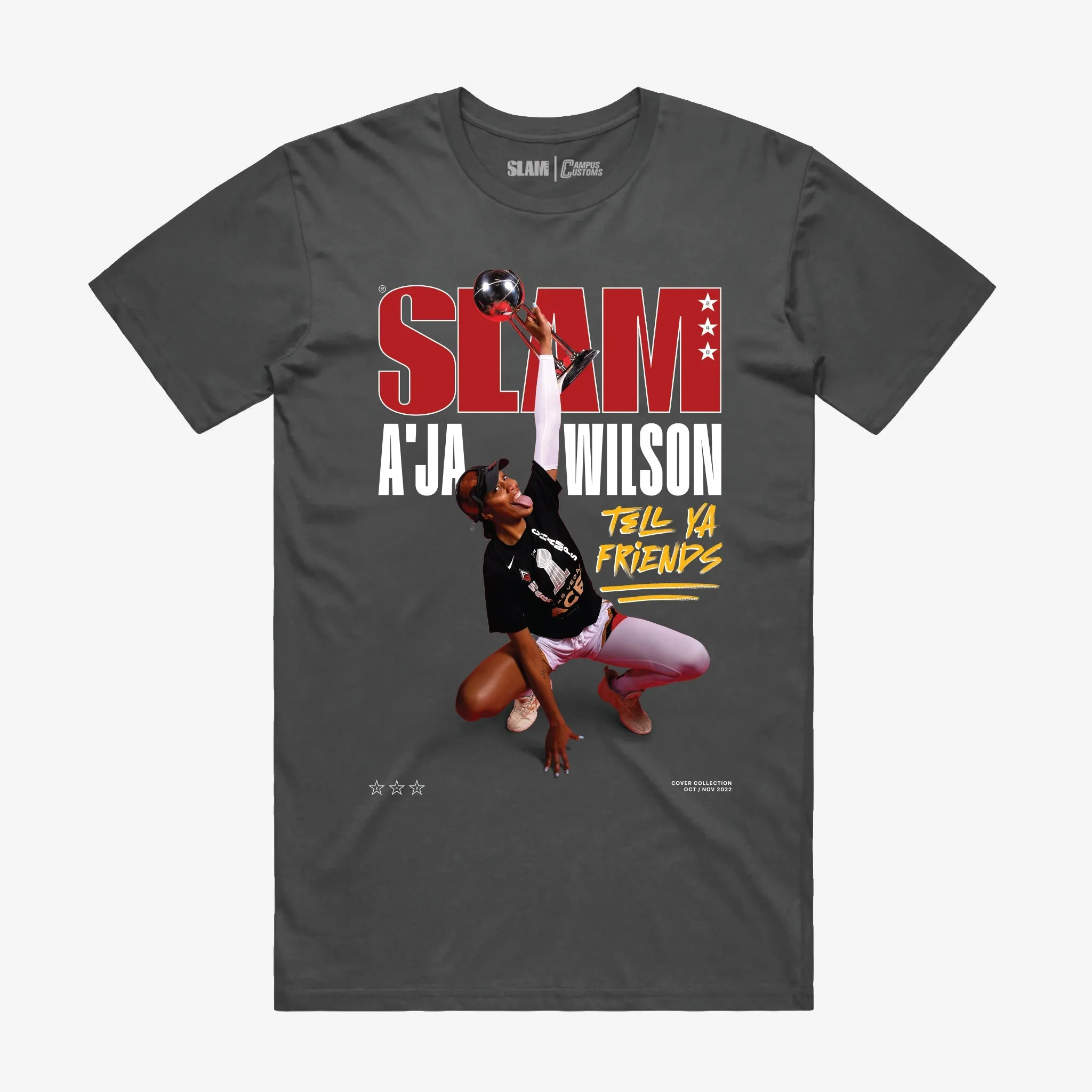 SLAM Cover Tee - A'ja Wilson (SLAM 240)