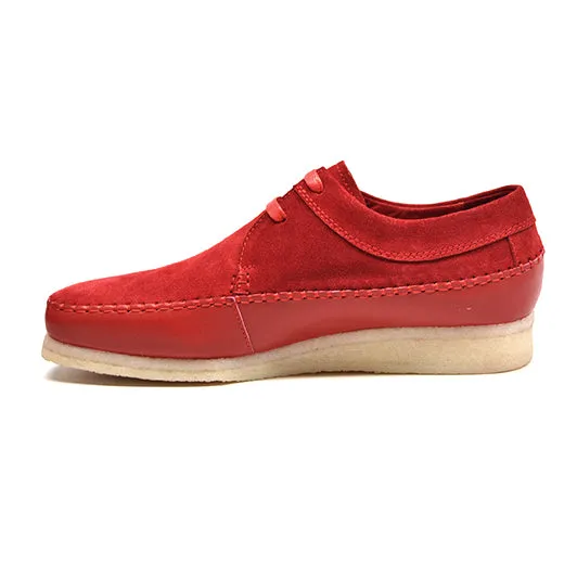 Somerset-Low by British Collections - Handcrafted Suede Vintage Lace-Up Shoe