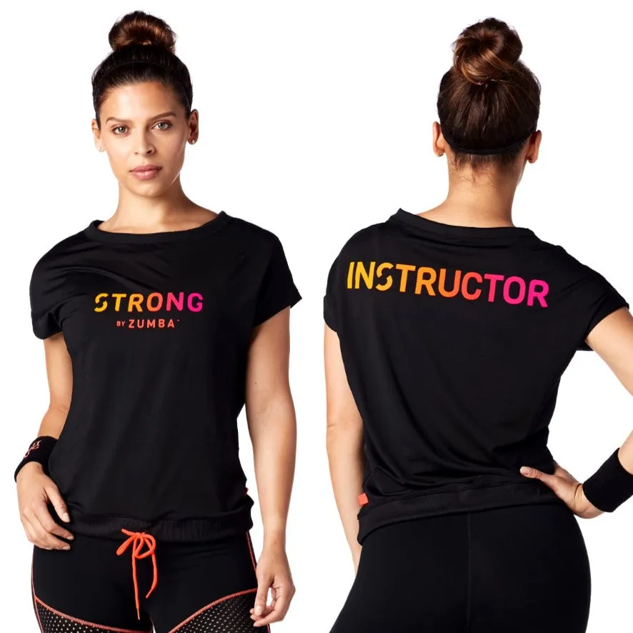 Strong By Zumba Instructor Drawstring Top