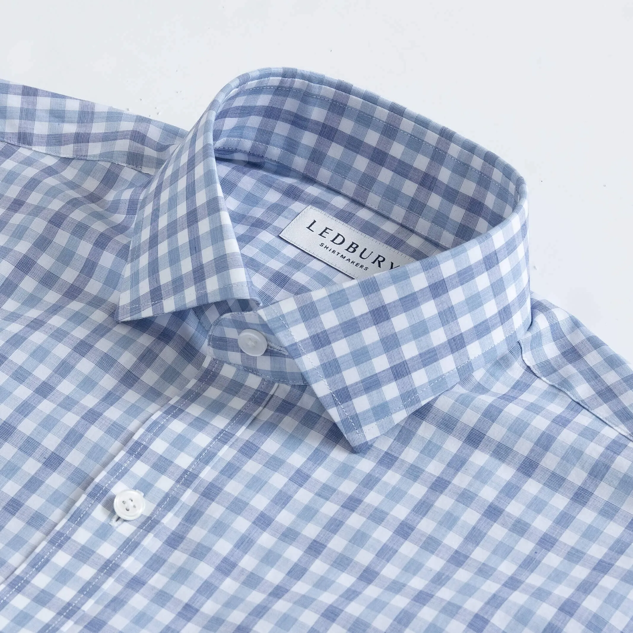 The Blue Rollins Plaid Custom Shirt