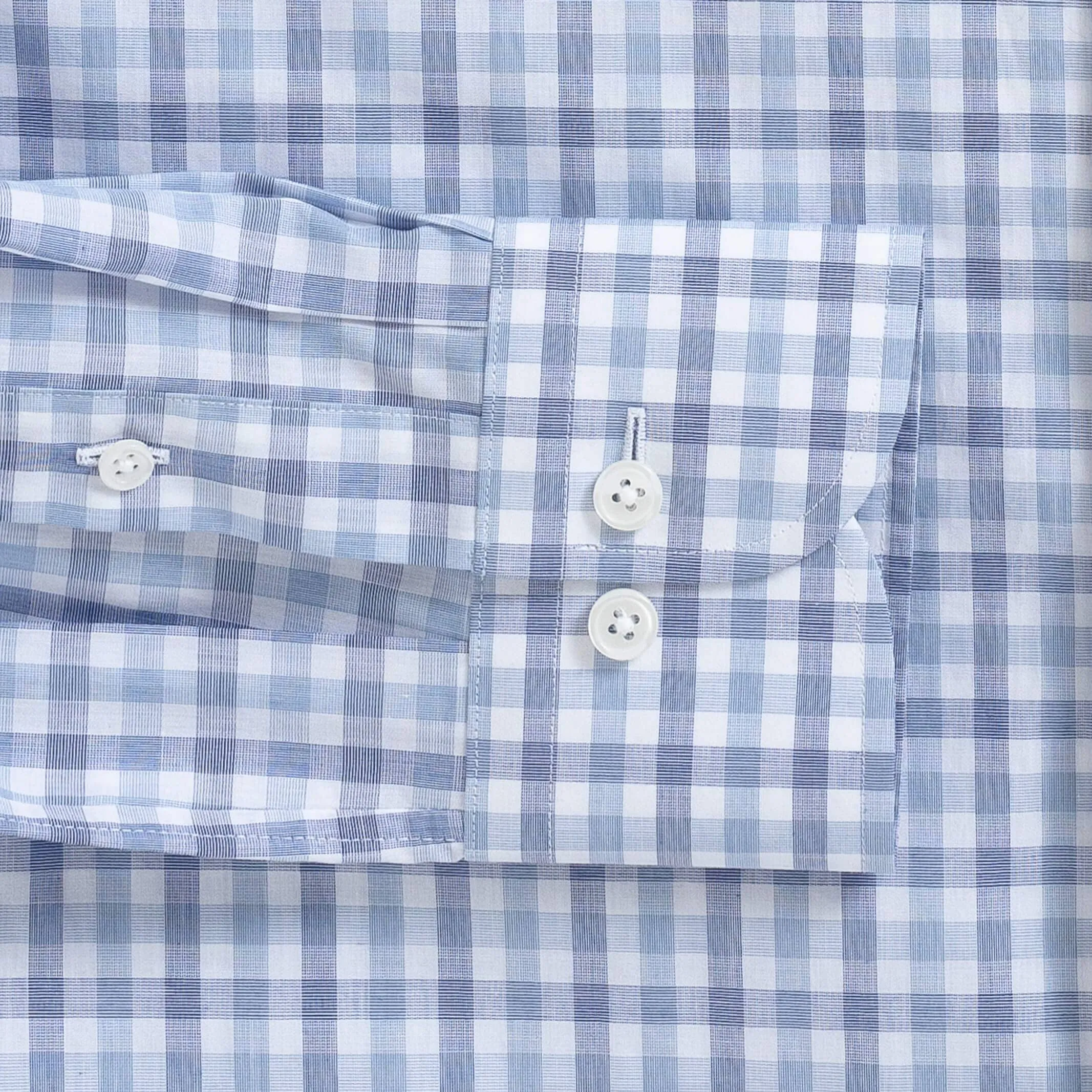 The Blue Rollins Plaid Custom Shirt