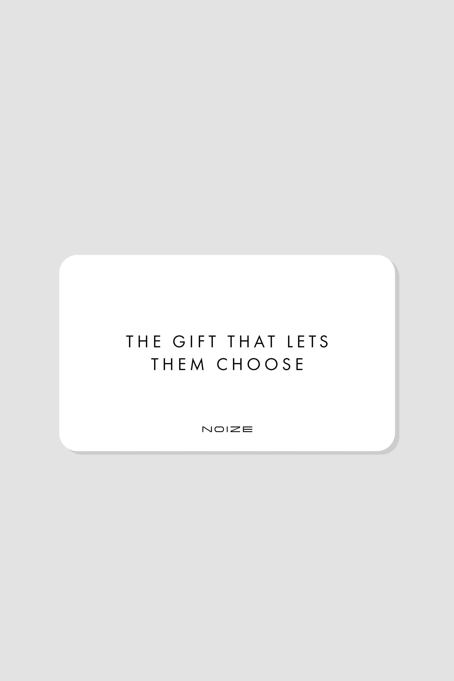 The E-Gift Card