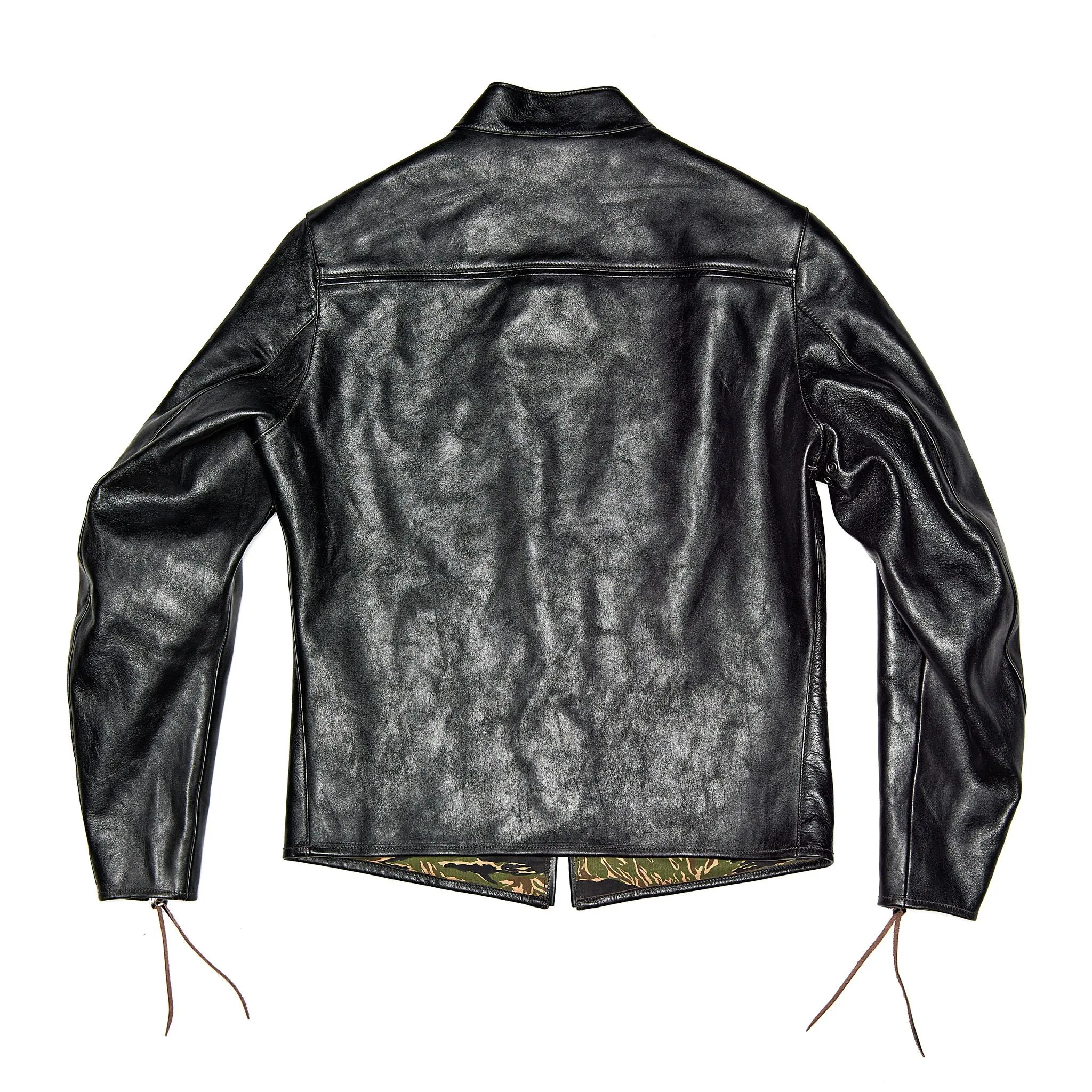 The Kensington - Black Shinki Horsehide Pigment Finish